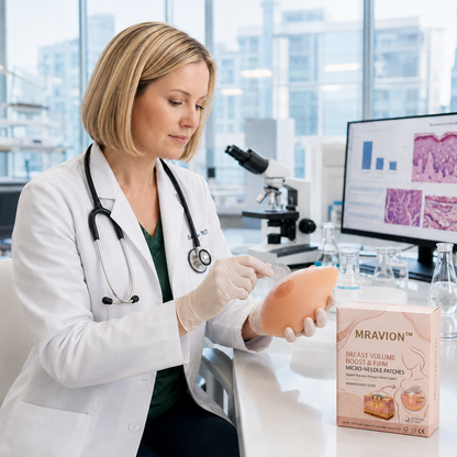 MRAVION™ Nano-Microneedle Bust Lift Patches ✨